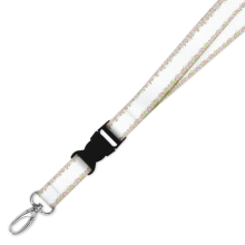 Double Breakaway Lanyard - Easter Egg Border