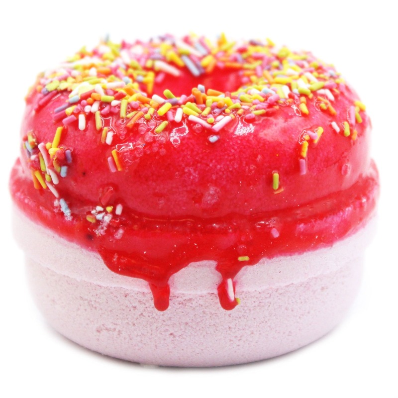 Strawberry & Banana Donut Bath Bomb