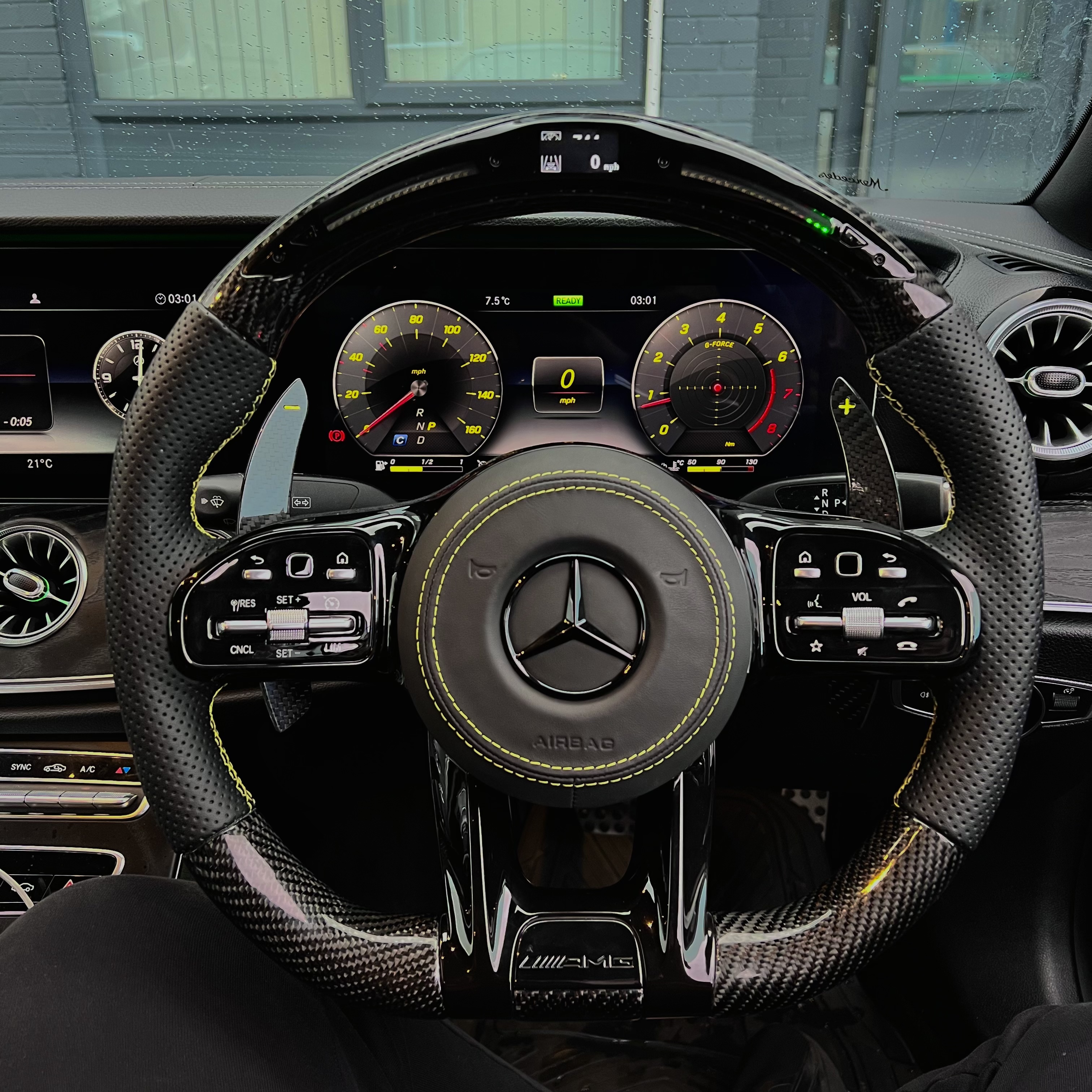 MERCEDES CUSTOM STEERING WHEEL