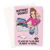 Funny Birthday Card For A Mum With Young Children - A5 Portrait - 1 Card