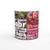 Cream Disraeli Gears Vinyl Album Track Mug - Ceramic White