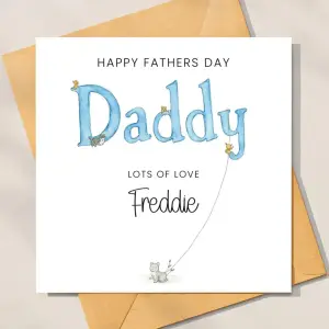 Father's Day Card - Happy Father's Day Daddy