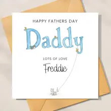 Father's Day Card - Happy Father's Day Daddy - Standard Smooth Card
