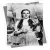 Wizard of Oz- Black and white photographic vintage card - 12.6 x 17.7cm and blank inside, made in the UK