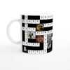 Motown Artists Crossword Mug - Ceramic White