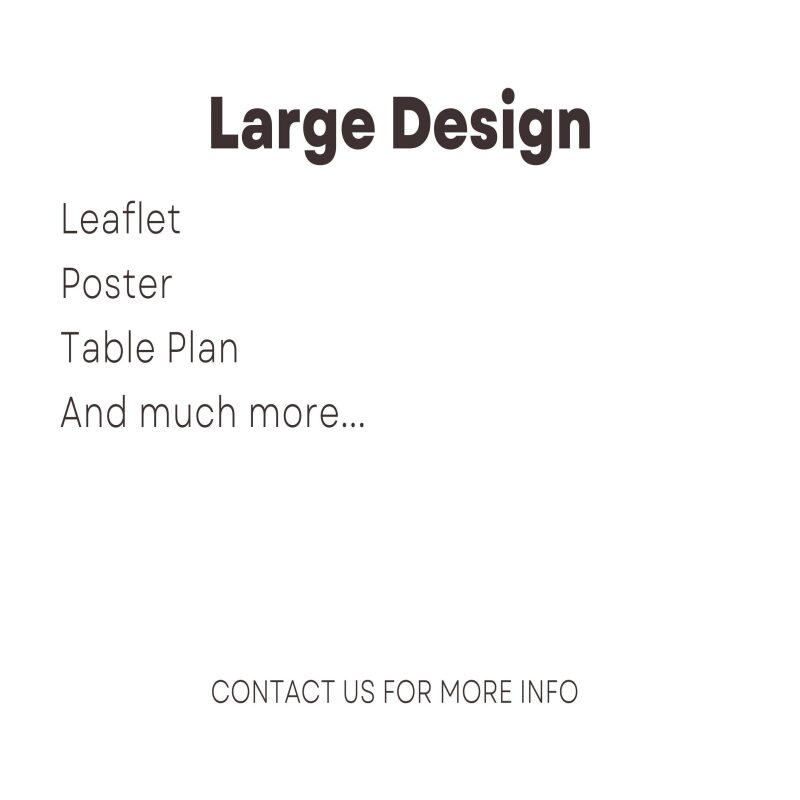 Personalised Design | Custom, Tailored for You, Bespoke | Logo, Business Card, QR Code, Flyer, Voucher, Loyalty Card, Thank You Card, Poster