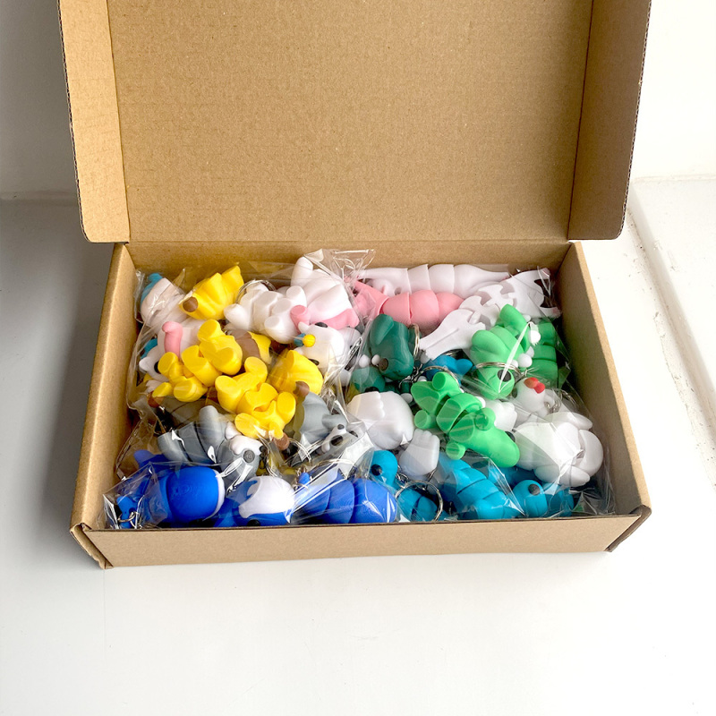 Wholesale - Assorted Keyring Refill Bag x40
