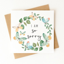 I'm Sorry Card - I Am So Sorry - Standard Smooth Card