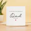 Dad Birthday Card For Him, Birthday Gift For Dad, Dad Birthday Gift, From Child - Square (5.5x5.5) / Blank Inside