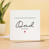 Dad Birthday Card For Him, Birthday Gift For Dad, Dad Birthday Gift, From Child