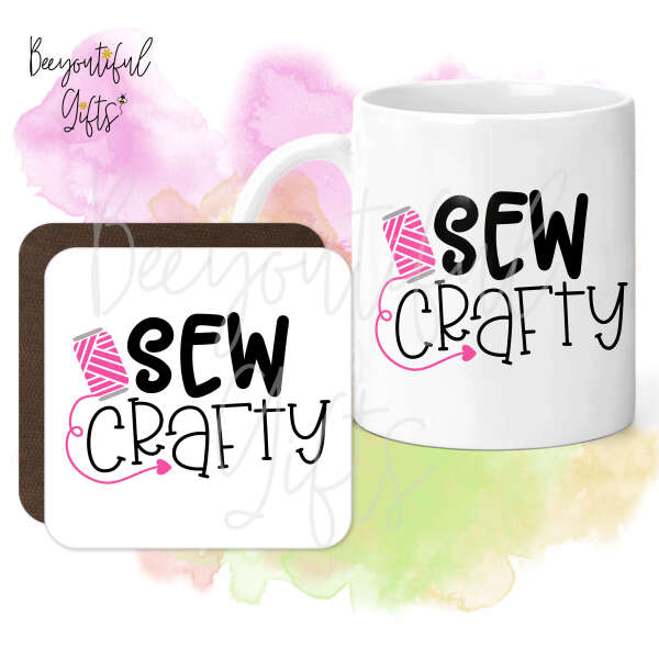 Mug & Coaster Set - Sew Crafty