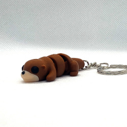 Baby Otter Keyring
