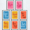 Scouse, Scouser, Liverpool dialect, sayings print - A5 - Glossy - Blue