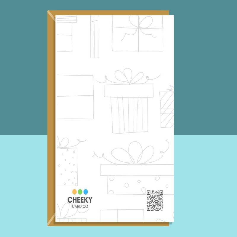 Funny 37th Birthday Card - Age in days - For him or for her