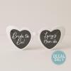 Personalised Wedding Sunglasses Decals / Decal Only / Hen Party Bridesmaid Gifts / Bridal Decals Vinyl / Photo prop / Personalised decals - White