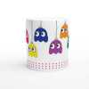 Pacman Christmas Bauble Mug - Ceramic White