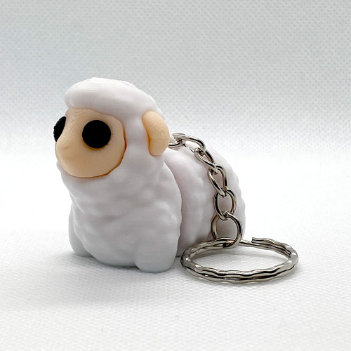 Baby Sheep Keyring