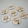 New Puppy Milestone Discs / Dog Lover New Dog gift / Reusuable Milestone Archievment Discs / Puppy Discs - Milestone Discs