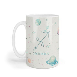 Astrology Zodiac Sign Ceramic Mug - Sagittarius