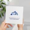 Birthday Card For Dad Fishing Themed Birthday Card For Fishing Lover Birthday Card For Dad Who Likes Fishing - Square (5.5x5.5) / Blank Inside