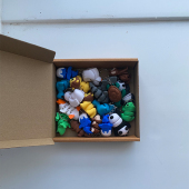 Mixed Keyring Box (20 Keyrings)