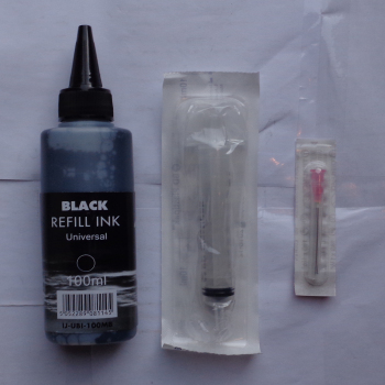 IJ Brand Bottle Ink with 10ml Syringe and Nozzle - Select Requirement