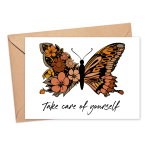 Mental Wellbeing Card - Take Care of Yourself