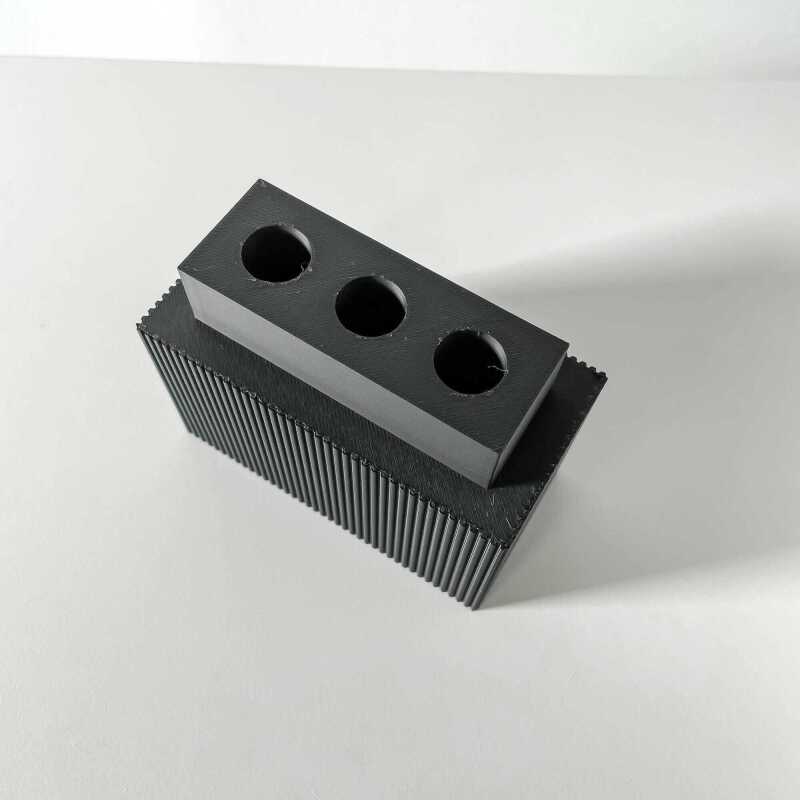 The Osin Pen Holder | Desk Organizer and Pencil Cup Holder - Matte Dark Green