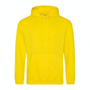 Personalised AWD College Hoodie - Sun Yellow - S