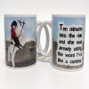 F*ck like a comma funny mug
