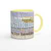 Neil Young On The Beach Album Track Mug - Ceramic White