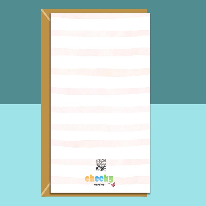 Your New Baby daughter Congratulations Card - Personalised - Perfect for new mum, mom, new dad, new parents - Customised Name Card - Blank inside - Regular - Matte