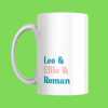 Personalised Mug for Mum, Dad, Grandma, Nanny, Grandad - Names of Children or Grandchildren - Customised Gift for Parents or Grandparents