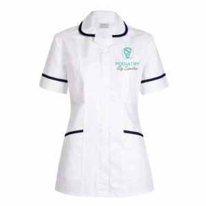 Podiatry by Sandra - Personalised Uniform - Embroidered Tunic
