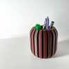 The Unra Pen Holder | Desk Organizer and Pencil Cup Holder - Matte Dark Green