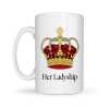 Funny Mug for Her - Cheeky Coffee or Tea Mug for the Lady of the House - Ideal for Christmas, Birthday, Secret Santa, or a gift to yourself