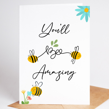 You'll bee Amazing New Job Card