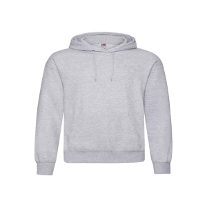 Personalised Fruit of the Loom Overhead Hoodie - Heather - XL