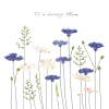Cornflowers & Daisies Mother's Day Greeting Card