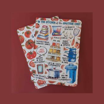 Amateur chef A5 Lined Notebook | Notepad