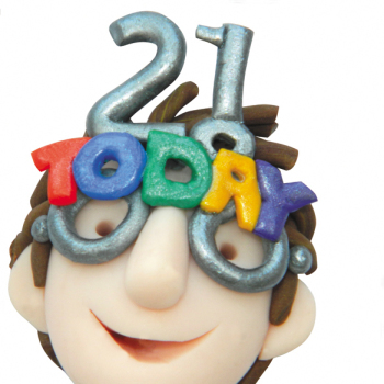 21 Spectacles Greetings Card