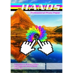 Hands Professional 10 Sheets 8.5x11 Inch Matte Vinyl Self Adhesive Tear-Resistant Label Paper