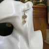 Gold Fluorite Shard Earrings 