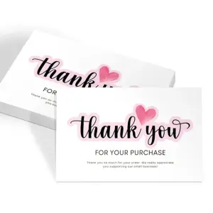 Small Business Thank You Cards - Thank You For Your Order