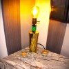 AU Gold - Watermelon/Blue Raspberry/ Black Grape -70 CL Table Lamp - Upcycled - Man Cave - Fathers Day - Gifts For Him - lighting