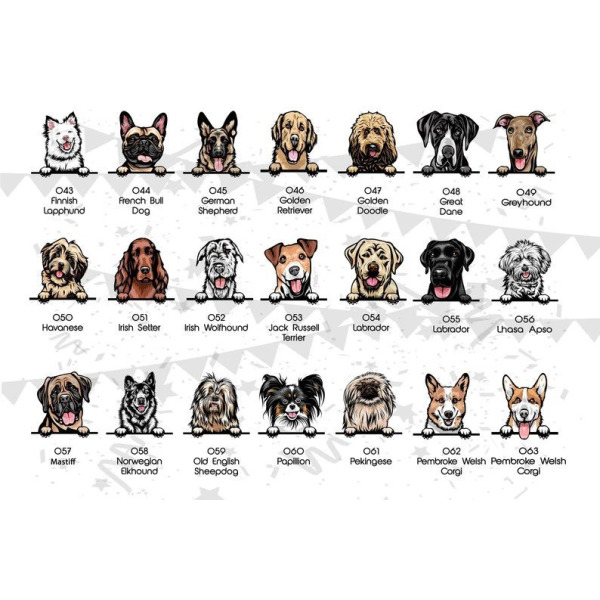Personalised Bar Set - Dog Themed