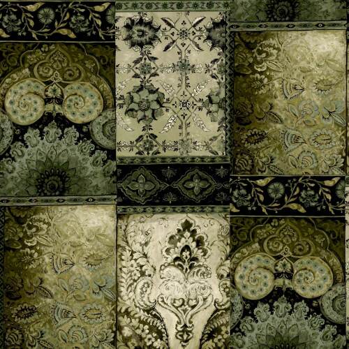 PASHMINA - FORREST/OLIVE