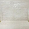 Wedding Table Plan / Seating Plan / A2 Acrylic Sign / Personalised Sign / Acrylic Seating Plan / Welcome To The Wedding / - Gold