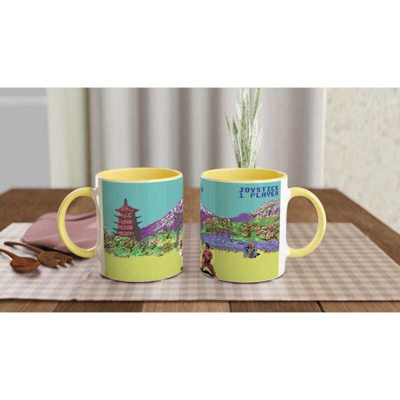 Retro Computer Game Way Of The Exploding Fist Mug