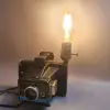Vintage Polaroid Colorpack II Camera Lamp with Filament Bulb-Retro Style Upcycled Camera Light-Home Decor-Industrial Chic-Photo Inspired